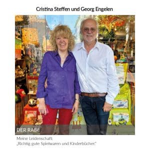 Cristina Steffen Und Georg Engelen Der Rabe Kachel 100x100